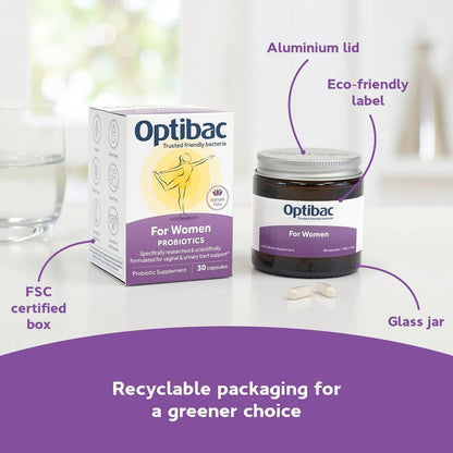 Optibac Probiotics for Women - Vegan Probiotic to Support Vagina Flora and Urinary Tract Health - 14 Capsules Optibac ProbioticsBuy Supplements Australia