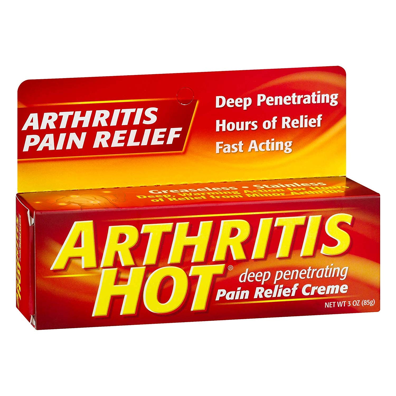 Arthritis Hot Pain Relief Creme-3, oz. Arthritis HotBuy Supplements Australia