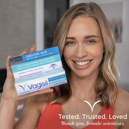 Vagisil Maximum Strength Feminine Anti-Itch Cream for Women, Sensitive Skin Formula VagisilBuy Supplements Australia
