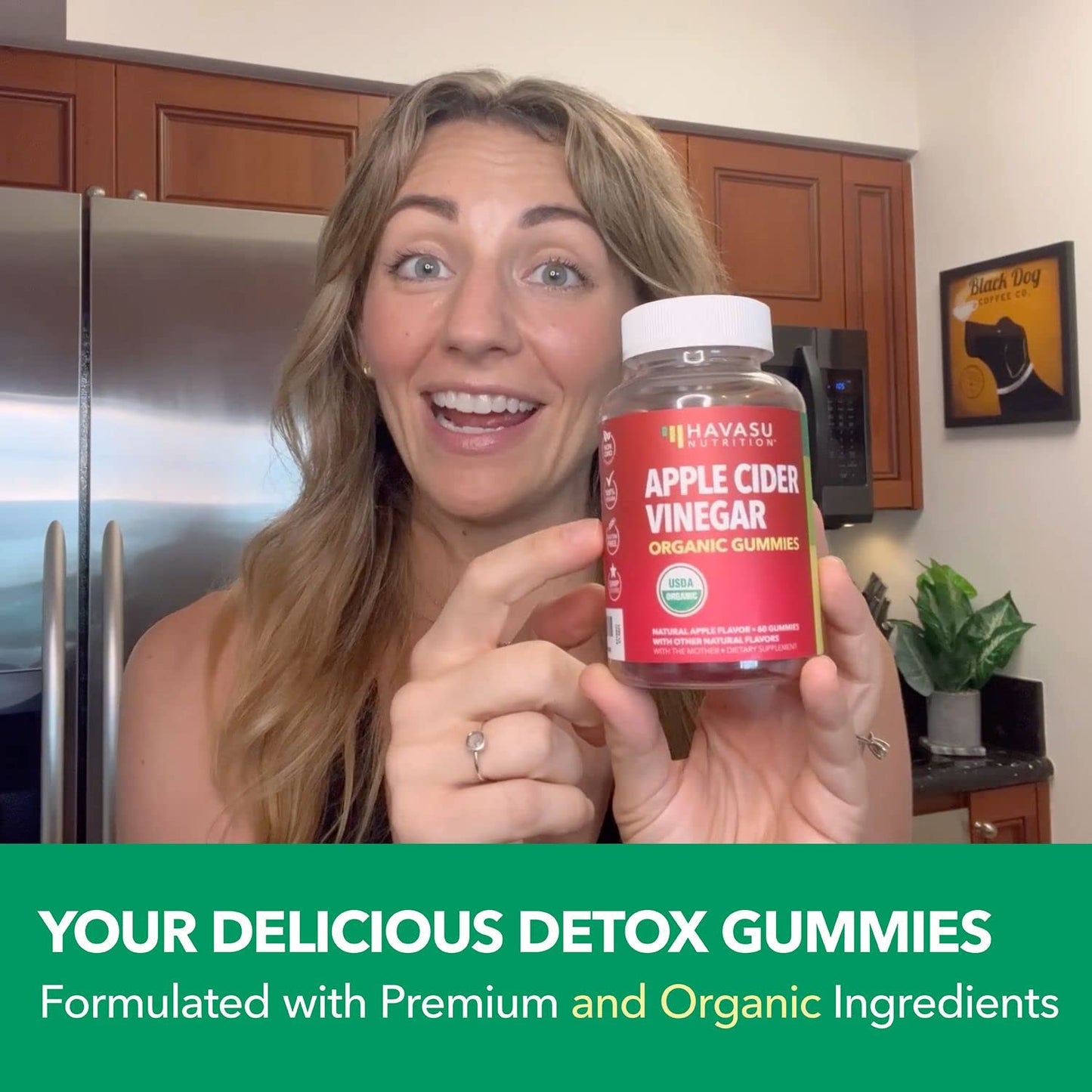 Organic Apple Cider Vinegar Gummies Detox | The Mother Enzyme | ACV Gummy HAVASU NUTRITIONBuy Supplements Australia