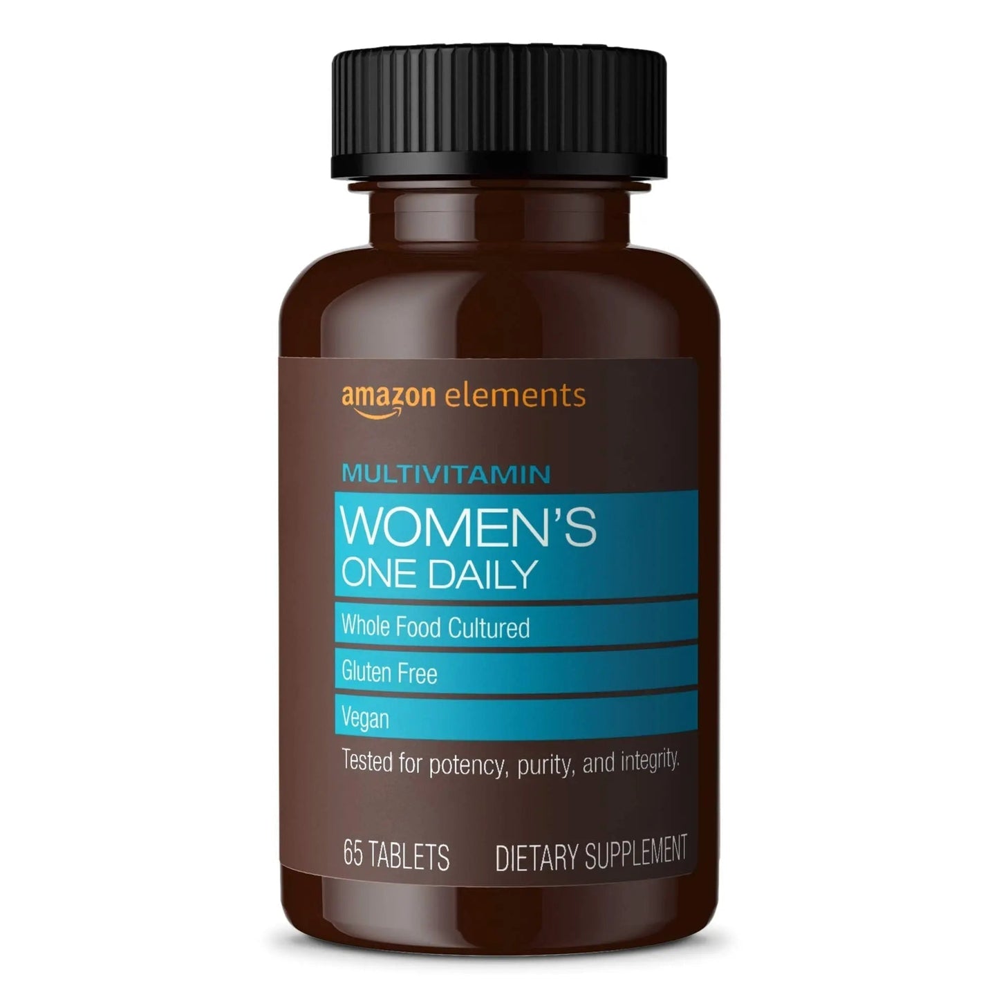 Amazon Elements Women’s One Daily Multivitamin, 59% Whole Food Cultured, Vegan, 65 Tablets, 2 month supply Amazon ElementsBuy Supplements Australia