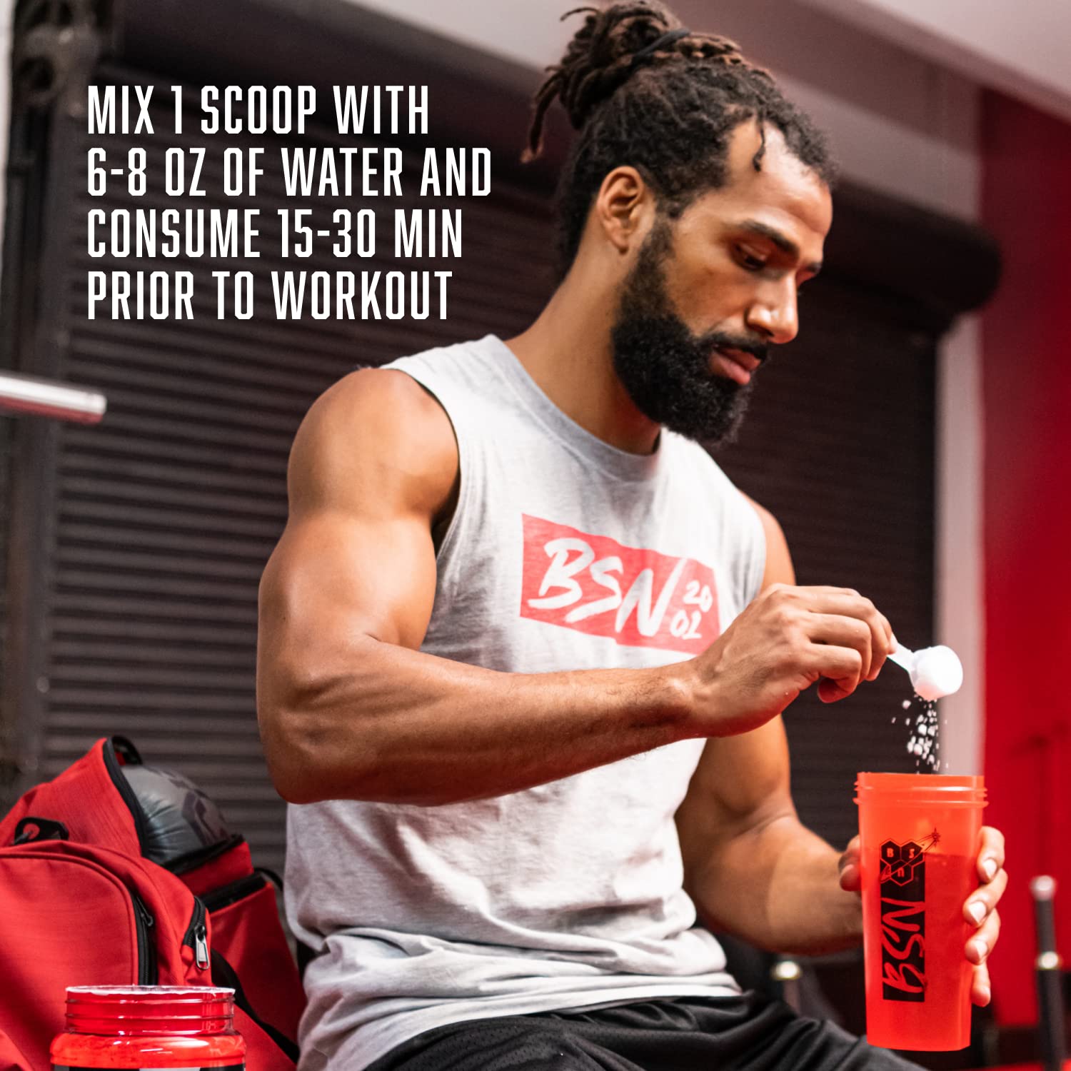 BSN N.O.-XPLODE Vaso Pre Workout Powder with 8g of L-Citulline and 3.2g Beta-Alanine BSNBuy Supplements Australia