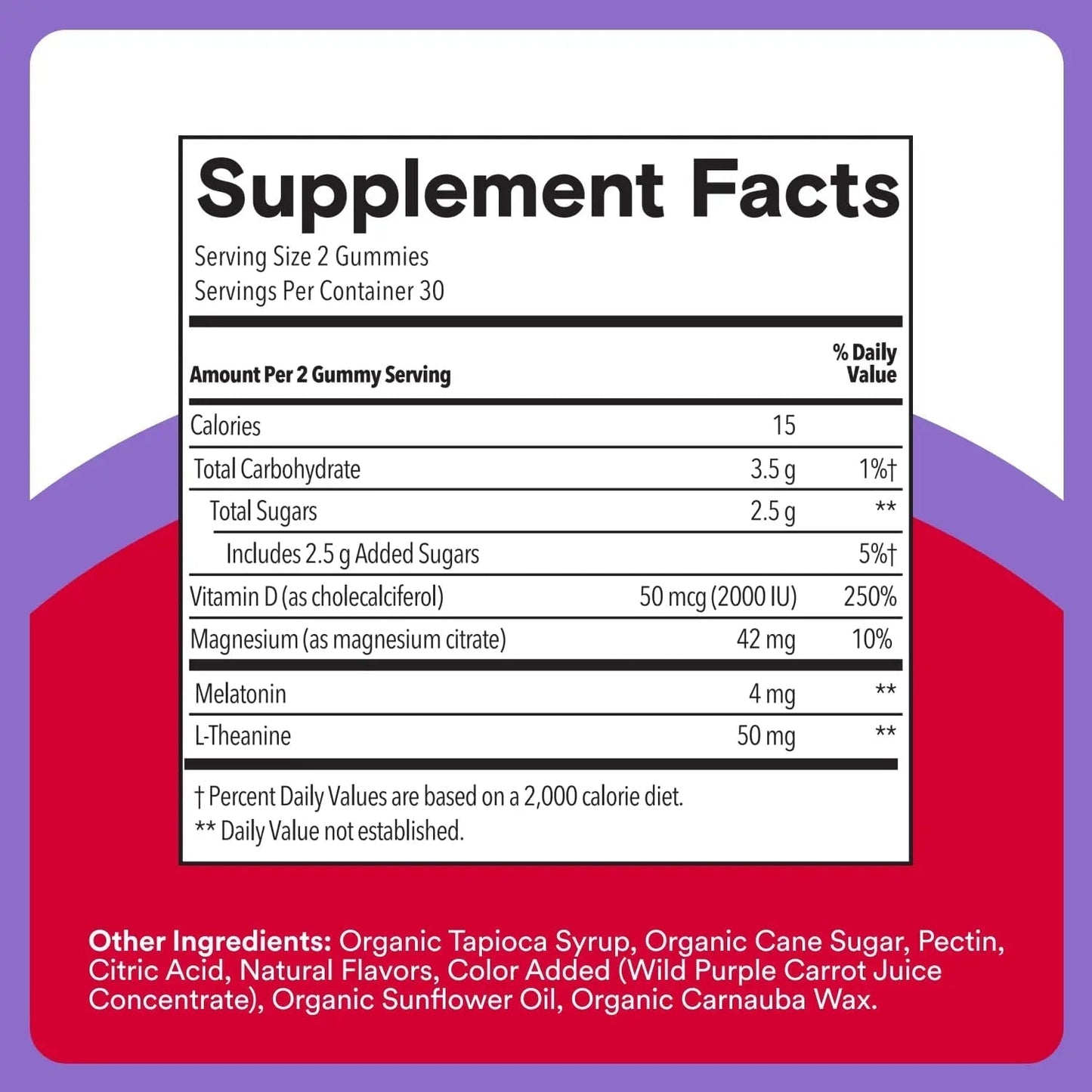 SmartyPants Adult Sleep Gummies with Melatonin: Magnesium & L-Theanine, Drug-Free, Non-Habit Forming Sleep Aid SmartyPants