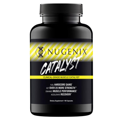Nugenix Catalyst - Enhanced Muscle Builder and Muscle Recovery, Train Harder, Increase 