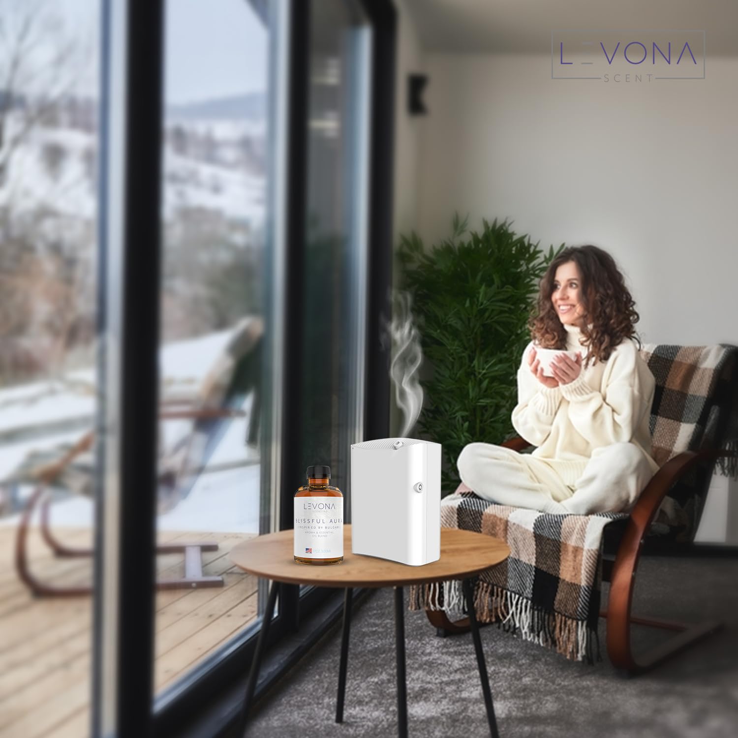 Levona Scent Essential Oils for Diffuser: Blissful Aura Inspired by Bulgari with Notes of Amber LEVONA SCENTBuy Supplements Australia