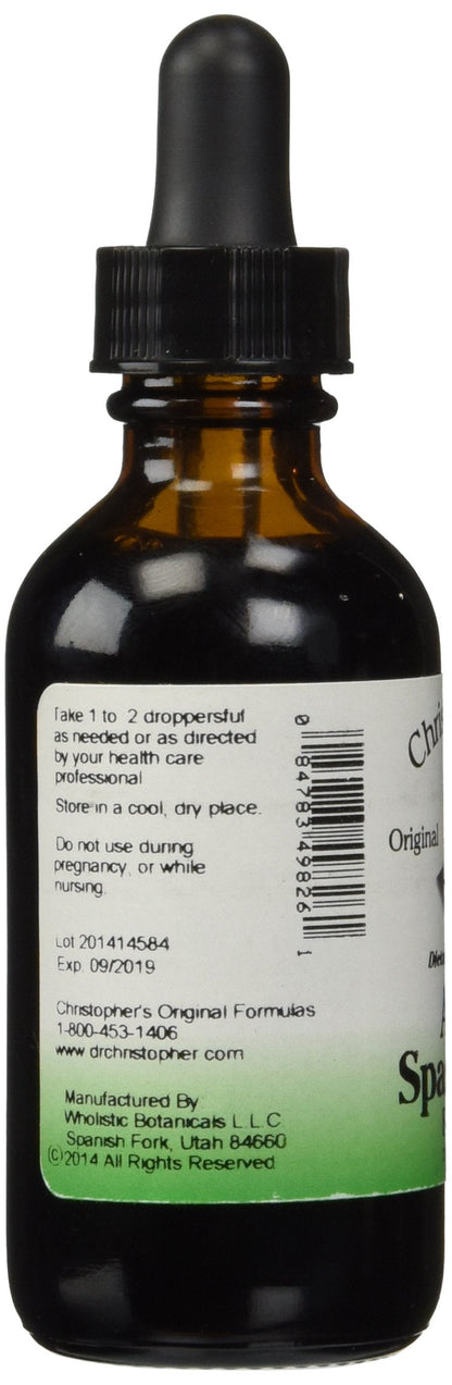 Christopher’s Original Formulas Anti-Spasmodic Formula | 2 oz Liquid Herbal Supplement | Synergistic Blend for Nervous System Support | Skullcap, Valerian & Cayenne Christopher's Original FormulasBuy Supplements Australia
