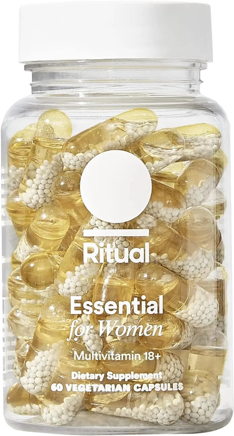 Ritual Multivitamin for Women 18+ with Vitamin D3 for Immune Support*, Vegan Omega 3 DHA, B12, Iron Ritual