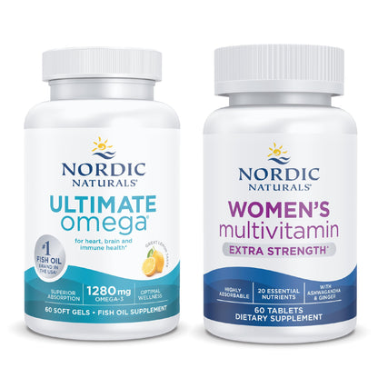 Nordic Naturals Starter Pack - Women's Multivitamin Extra Strength, Ultimate Omega Nordic NaturalsBuy Supplements Australia