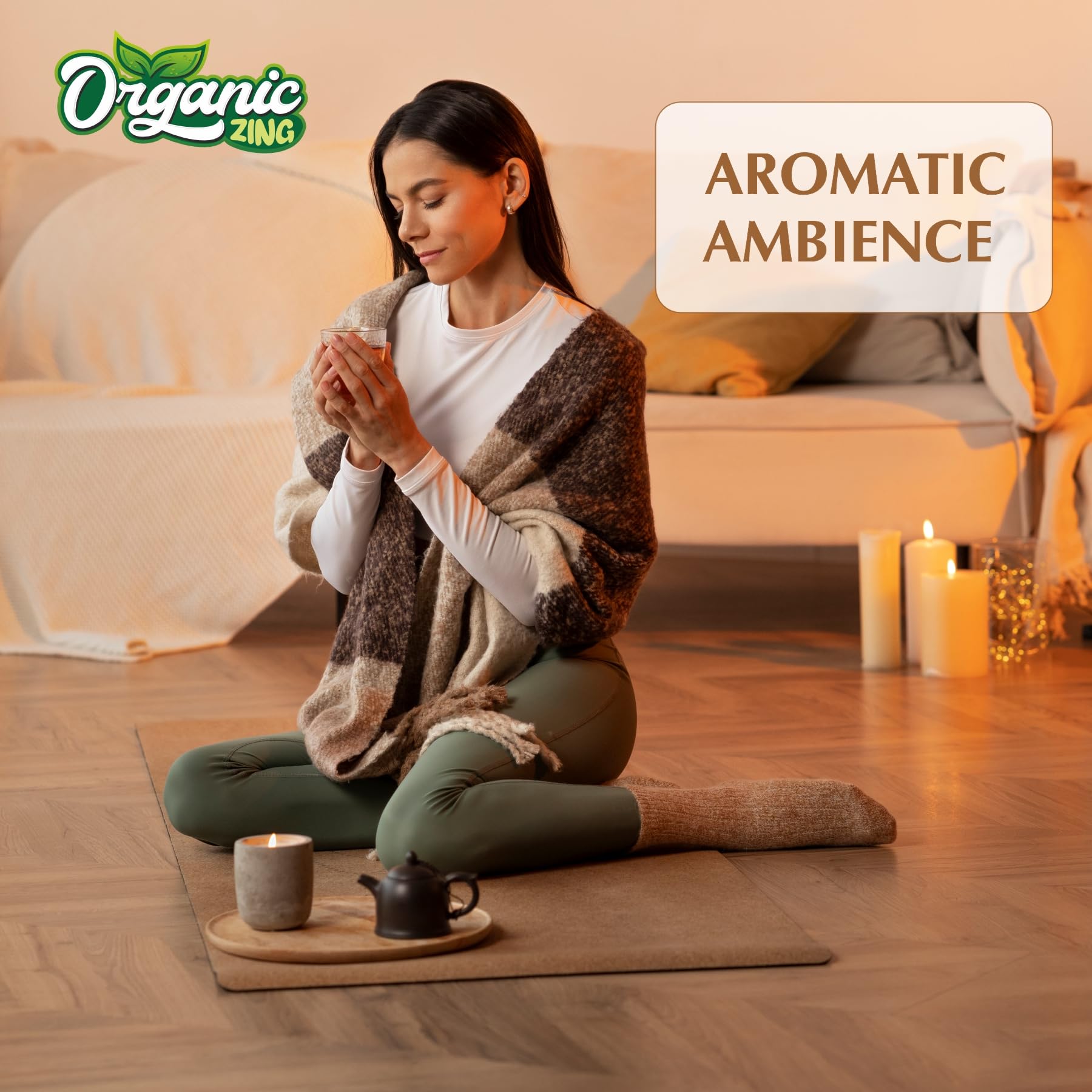 Organic Zing Cinnamon Aroma & Diffuser Oil for DIY Candle & Soap Making - Oil - 30 ml ORGANIC ZINGBuy Supplements Australia
