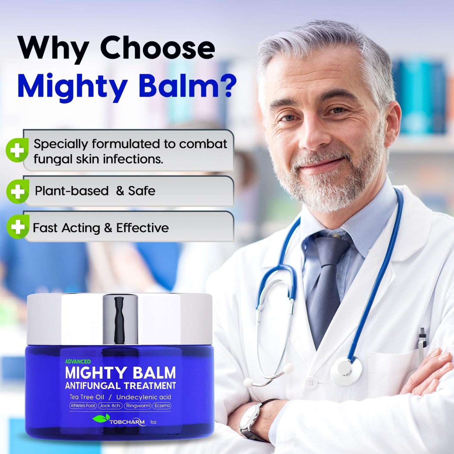 Tobcharm Antifungal Cream, Antifungal Cream for Skin, Ringworm Treatment for Humans TobcharmBuy Supplements Australia