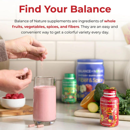 Balance of Nature Whole Fruits Supplement with Superfood Fruits Balance of NatureBuy Supplements Australia