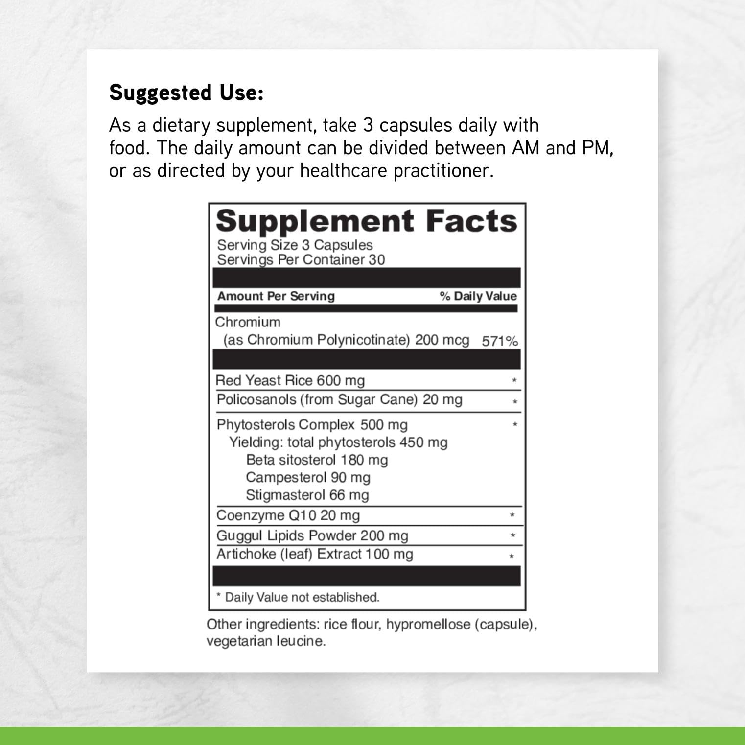 DAVINCI Labs CholestSure Supplement - Supports Cardiovascular Function - Helps Maintain Healthy Cholesterol Levels in a Normal Range - with CoQ10 - Gluten Free - 90 Vegetarian Capsules DAVINCIBuy Supplements Australia