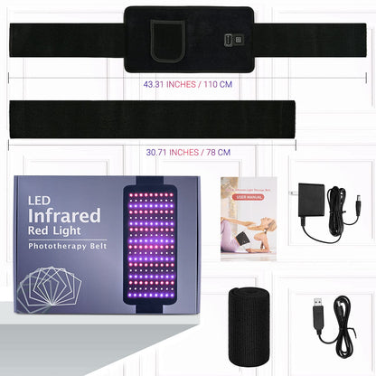 LPSAFP Red Light Therapy Belt for Body, Wearable Device with Blue, red and Near Infrared Light LPSAFPBuy Supplements Australia