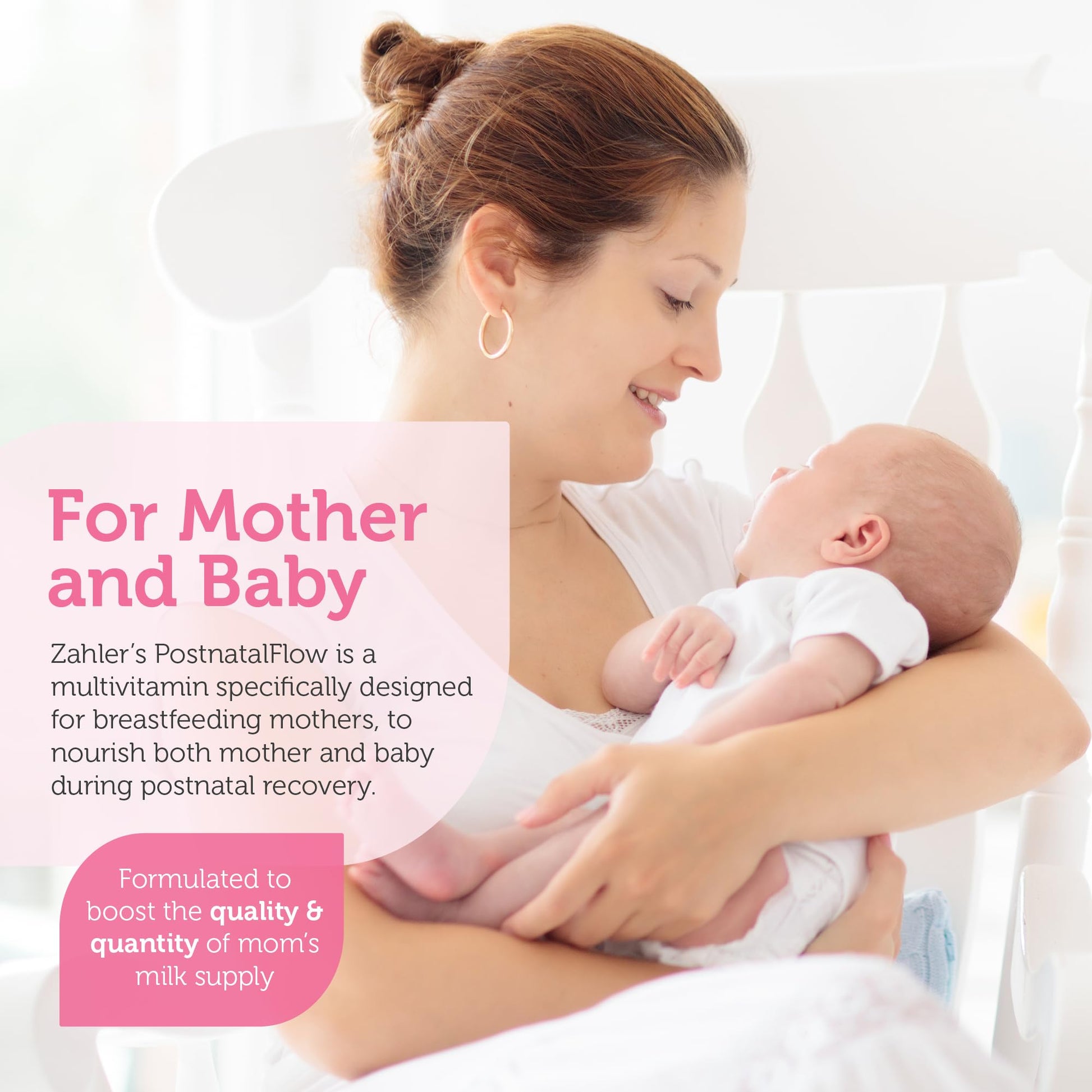 Zahler Postnatal Flow for Advanced Lactation Support, Breastfeeding + Postnatal Support, 120 Tablets. ZahlerBuy Supplements Australia