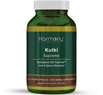 Kutki Supreme - Harmony Nutraceuticals Ayurvedic Medicine for Healthy Skin, Immune and Respiratory Systems - 120 Vegan Organic Capsules Harmony NutraceuticalsBuy Supplements Australia