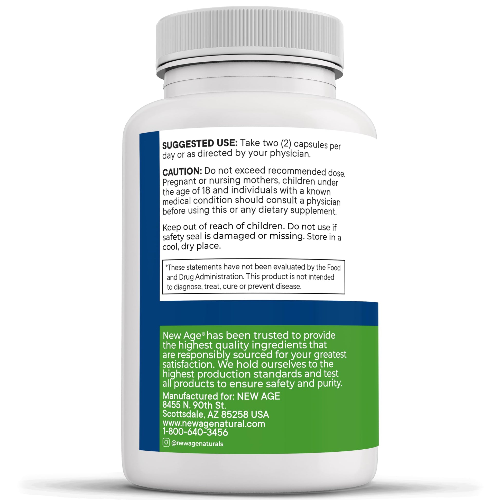 NEW AGE AREDS 2 Eye Vitamins - Lutein, Zeaxanthin, Bilberry, Astaxanthin Mineral Vision Supplement - 180 Count NEW AGEBuy Supplements Australia