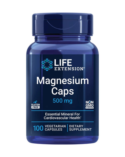 Life Extension One-Per-Day Multivitamin – Packed with Over 25 Vitamins, Minerals & Plant Extracts & Magnesium Caps, 500 mg, Magnesium Oxide, Citrate, Succinate, Heart Health Life ExtensionBuy Supplements Australia