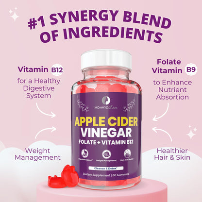 Probiotics for Vaginal Probiotics for Vaginal Odor Control, Balanced PH Levels Plus Apple Cider Vinegar Gummies Mommyz LoveBuy Supplements Australia