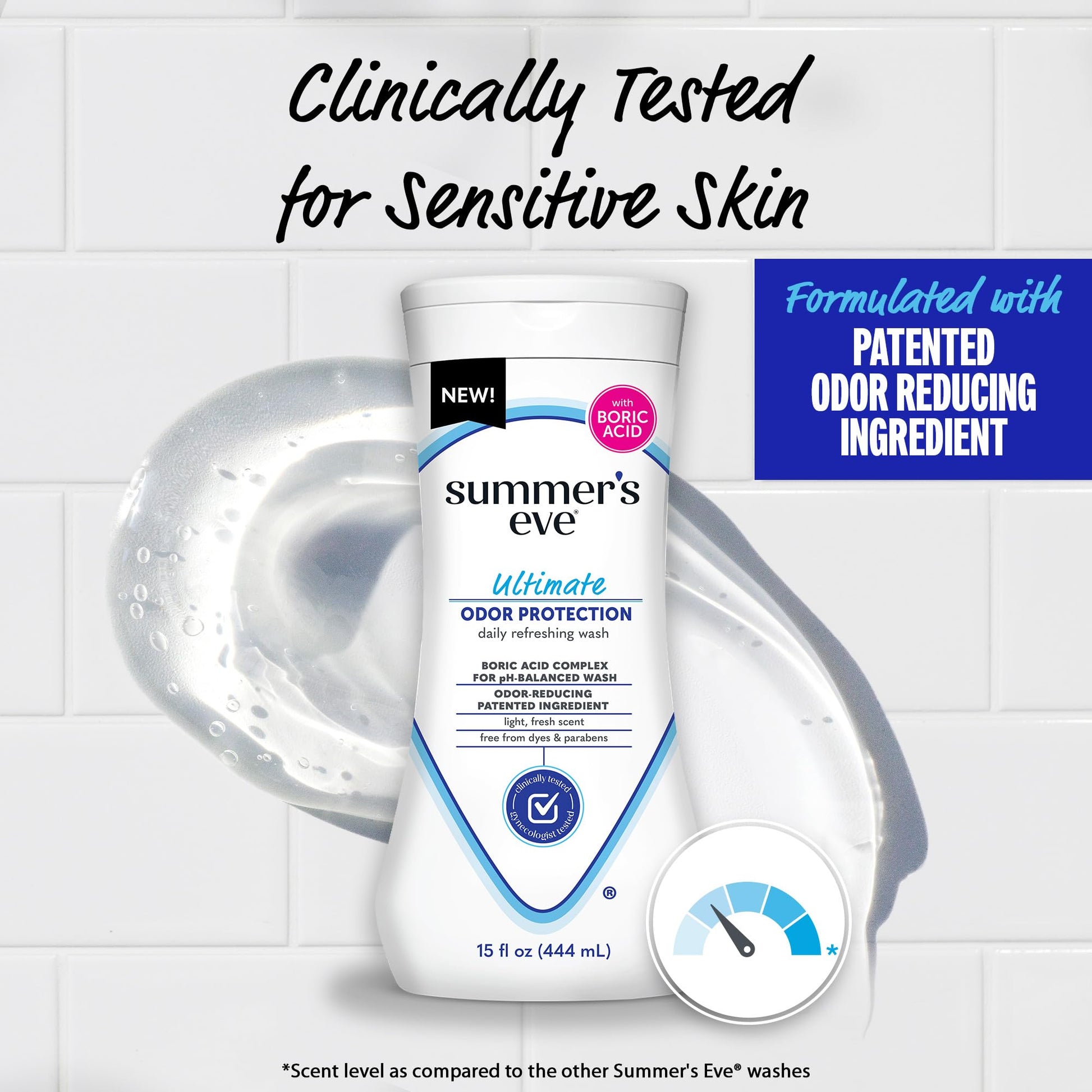 Summer's Eve, Ultimate Odor Control, Feminine Body Wash with Boric Acid, Removes Odor Summer's EveBuy Supplements Australia