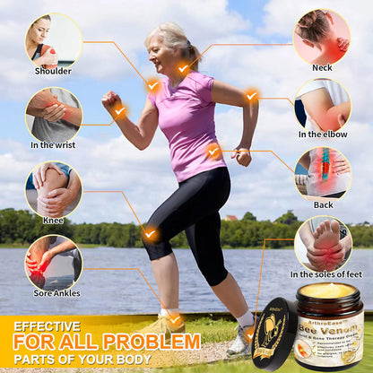 ArthroEase Bee Venom Joint and Bone Cream,ArthroEase Bee Venom Cream,Bee Venom Joint Gel,Effectively Relieve Joint discomfort (2) ADFIREBuy Supplements Australia