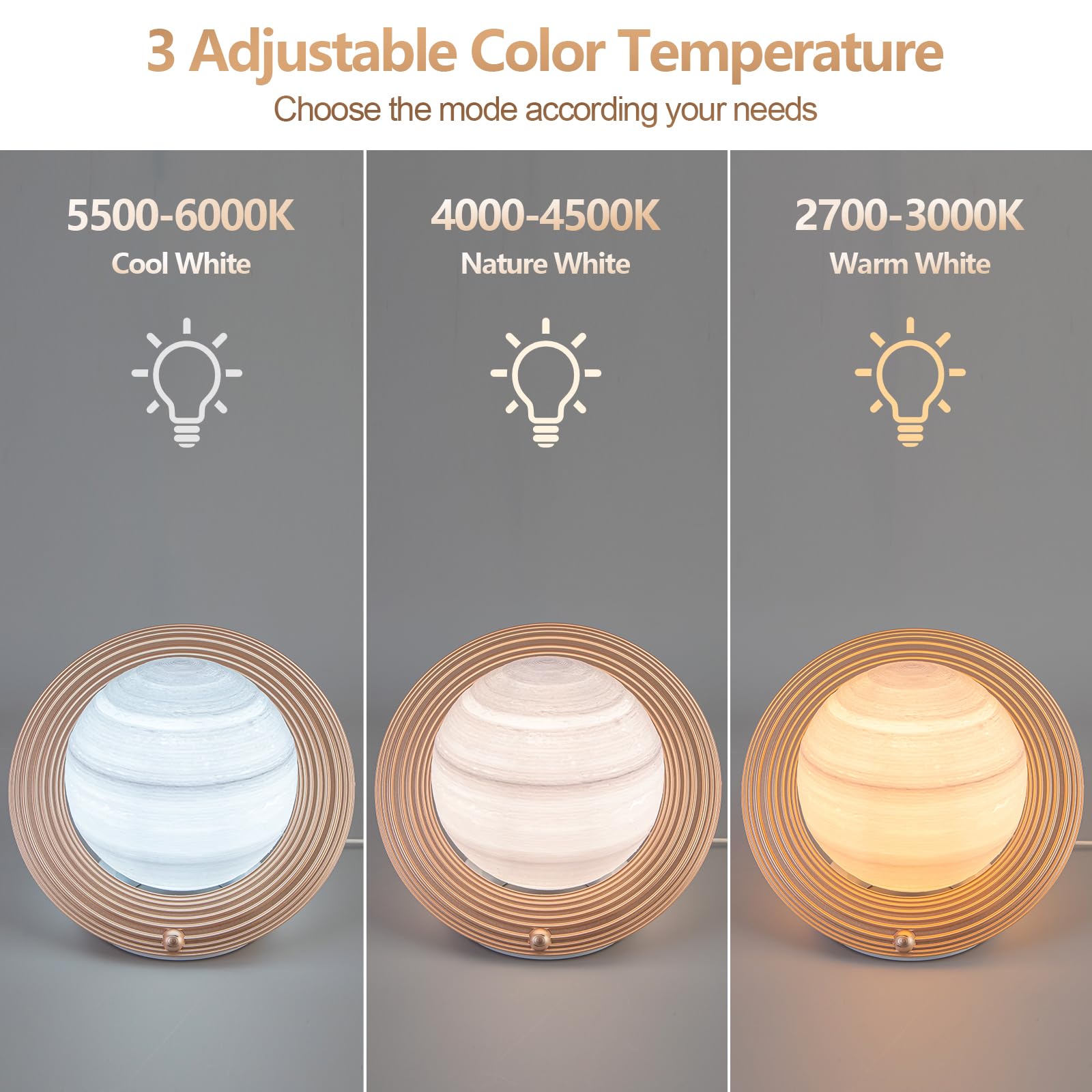 Doraubia Light Therapy Lamp,10000 Lux Sun Lamp with 3 Color Temperatures DoraubiaBuy Supplements Australia