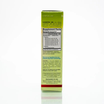 Olympian Labs Complete Prebiotic and Probiotic Supplement - 25 Billion Live Shelf Stable Cultures - 30 Vegetarian Capsules Olympian LabsBuy Supplements Australia