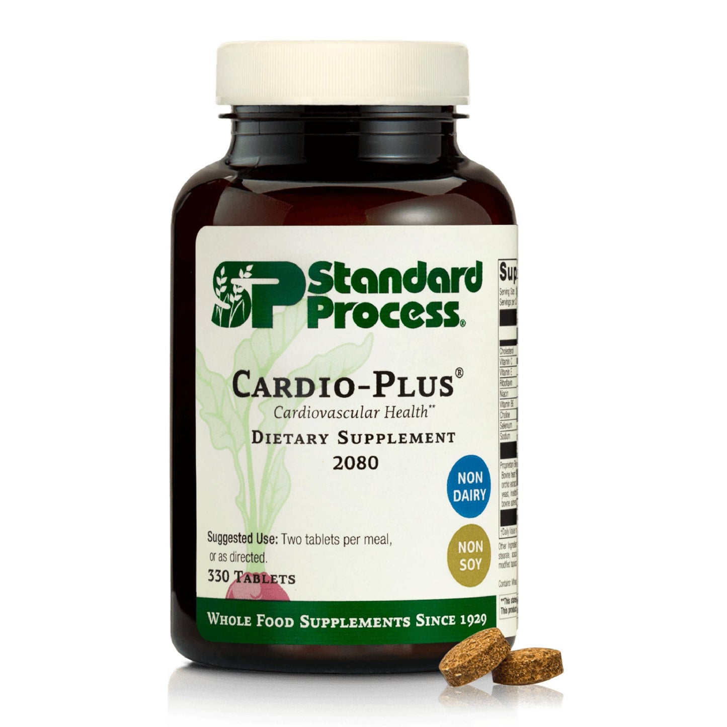 Standard Process Inc. Cardio-Plus - Antioxidant Support - Heart Health, Circulation & Blood Flow Supplement with Vitamin B6, Niacin & Riboflavin - Energy Metabolism Supplement - 330 Tablets Standard Process Inc.Buy Supplements Australia