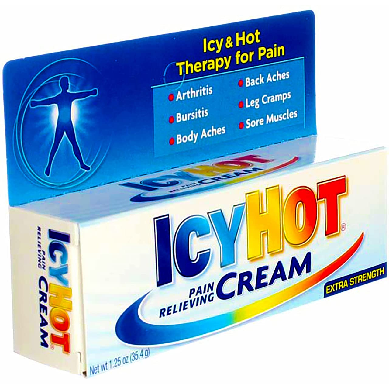 ICY Hot Pain Relieving Cream 1.25 Ounce Extra Strength (37ml) (2 Pack) Icy HotBuy Supplements Australia