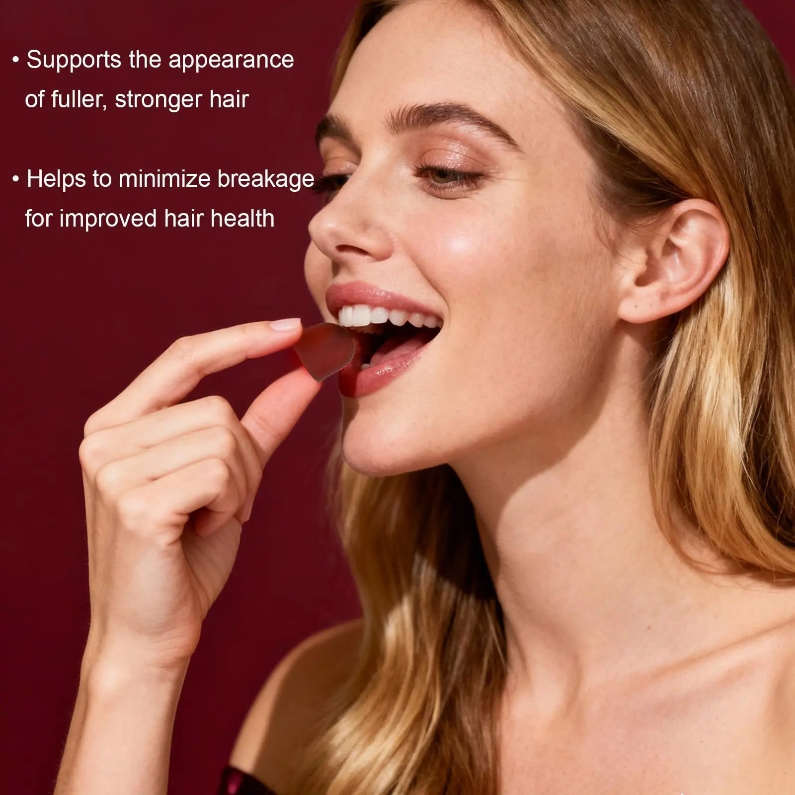 GENGGUI Hair Growth Gummies for Women - Hair Vitamins with Biotin & Silica for Faster Growth - Hair Growth Accelerator Supplement GENGGUIBuy Supplements Australia