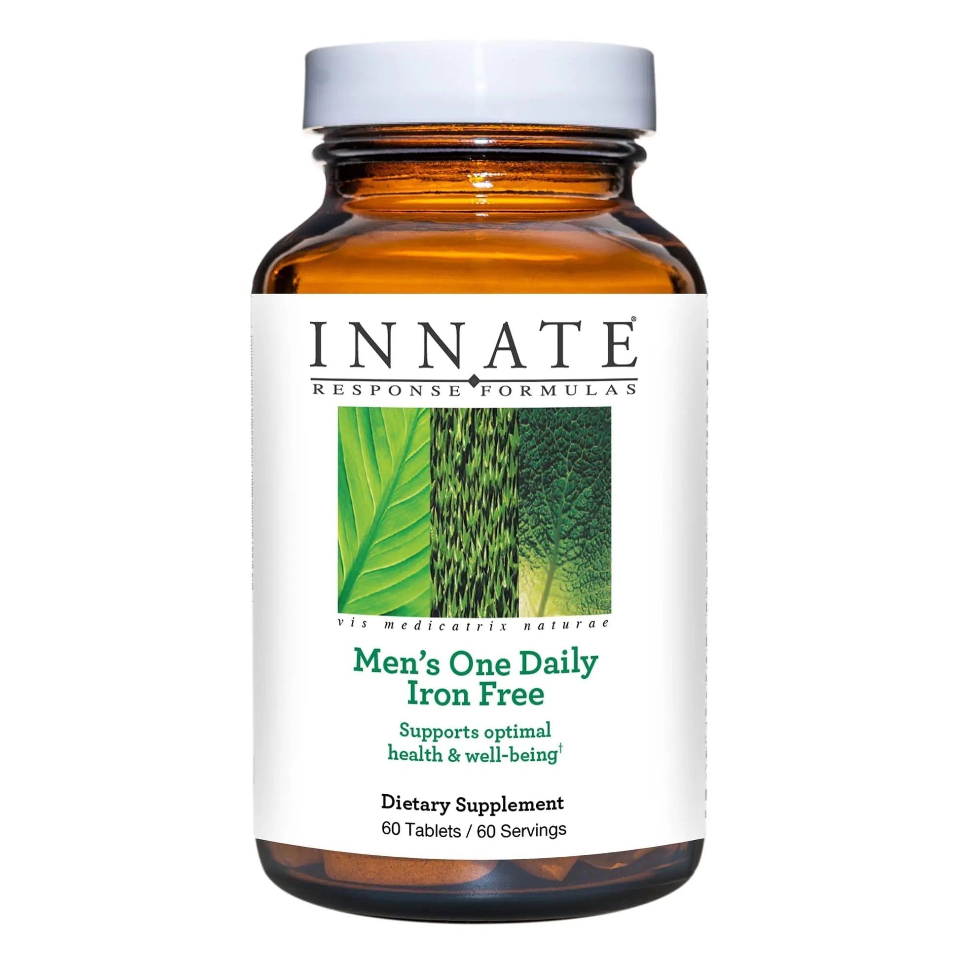 INNATE Response Formulas Men's One Daily Iron Free - Daily Multivitamin For Men Free of Iron - With B Vitamins Innate Response FormulasBuy Supplements Australia