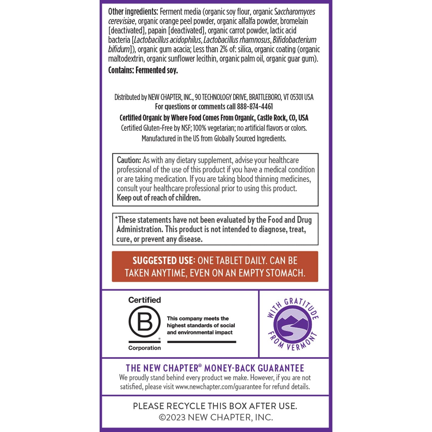 New Chapter Men’s Multivitamin, B6, Extra B12, D3, Vitamin C & Zinc, Immune, Heart, Cellular Energy, and Brain Health New ChapterBuy Supplements Australia