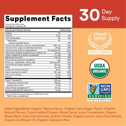 SmartyPants Kids Multivitamin Gummies 120 Count and Women's Multivitamin Gummies 60 Count Bundle SmartyPantsBuy Supplements Australia