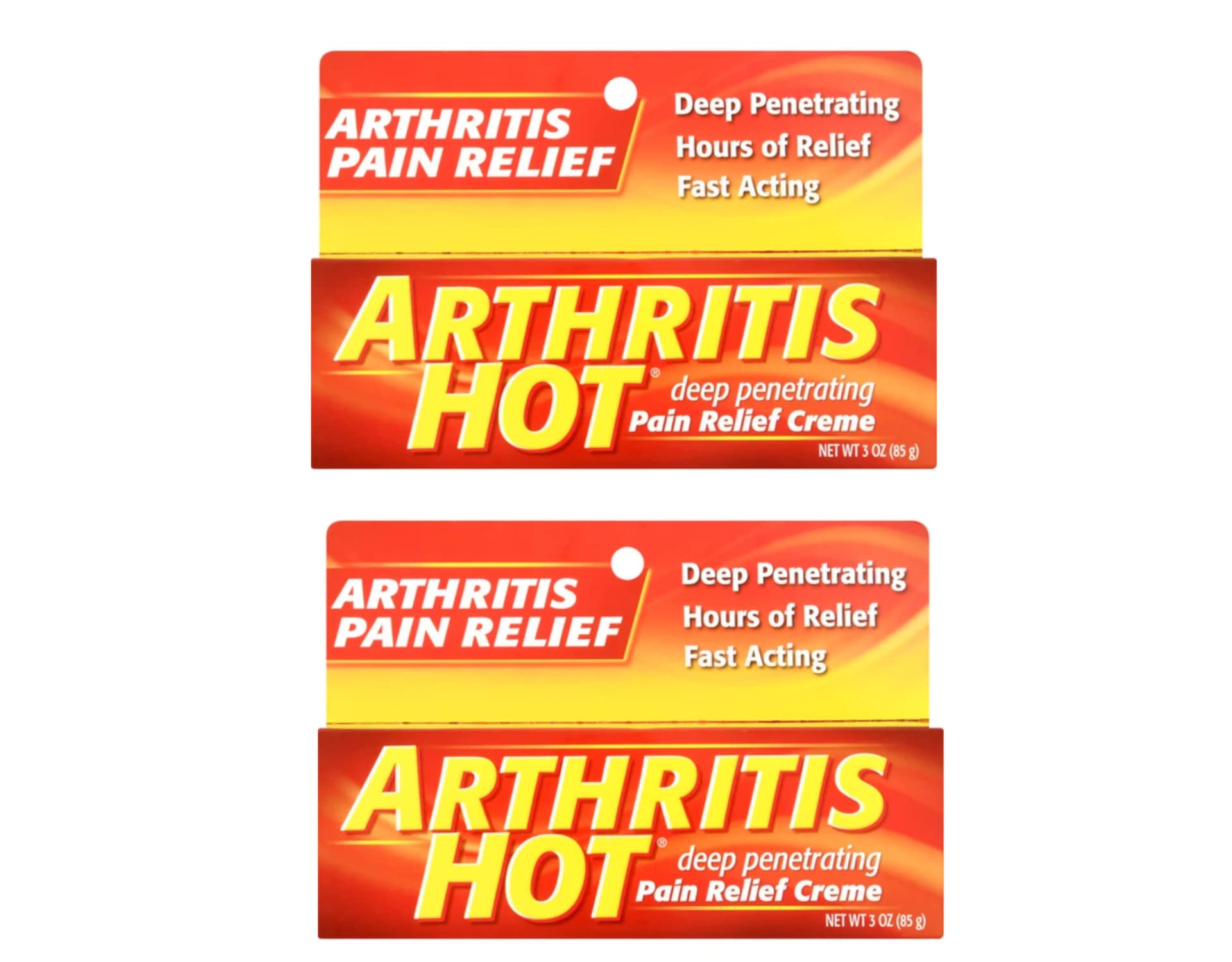 Arthritis Hot Pain Relief Creme 3 oz (Pack of 2) ChattemBuy Supplements Australia