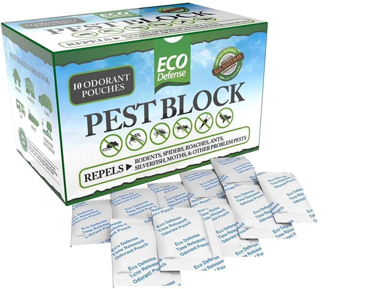 Eco Defense Pest Control Pouches - All Natural - Repels Rodents, Spiders Eco DefenseBuy Supplements Australia