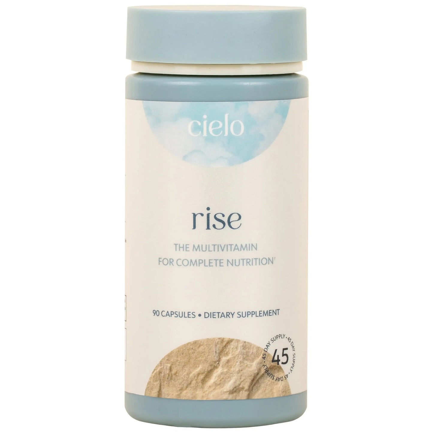 Cielo Rise Multivitamin for Women and Men - Vitamin A, C, D3, E K2, & More - Magnesium Glycinate, Citrate, and Malate for Digestive Support Cielo