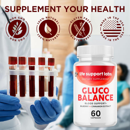 Life Support Labs Capsules, Official LifeSupportLabs Blood Health Pills with All Natural Ingredients, Life Support Labs Advanced Health & Wellness with Premium Vitamins for Women & Men (60 Capsules) MJOBuy Supplements Australia