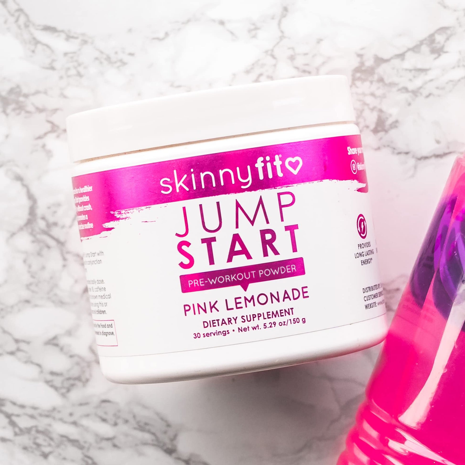 SkinnyFit Jump Start Pre Workout Supplement for Women 30 Servings - Creatine Free SkinnyFitBuy Supplements Australia