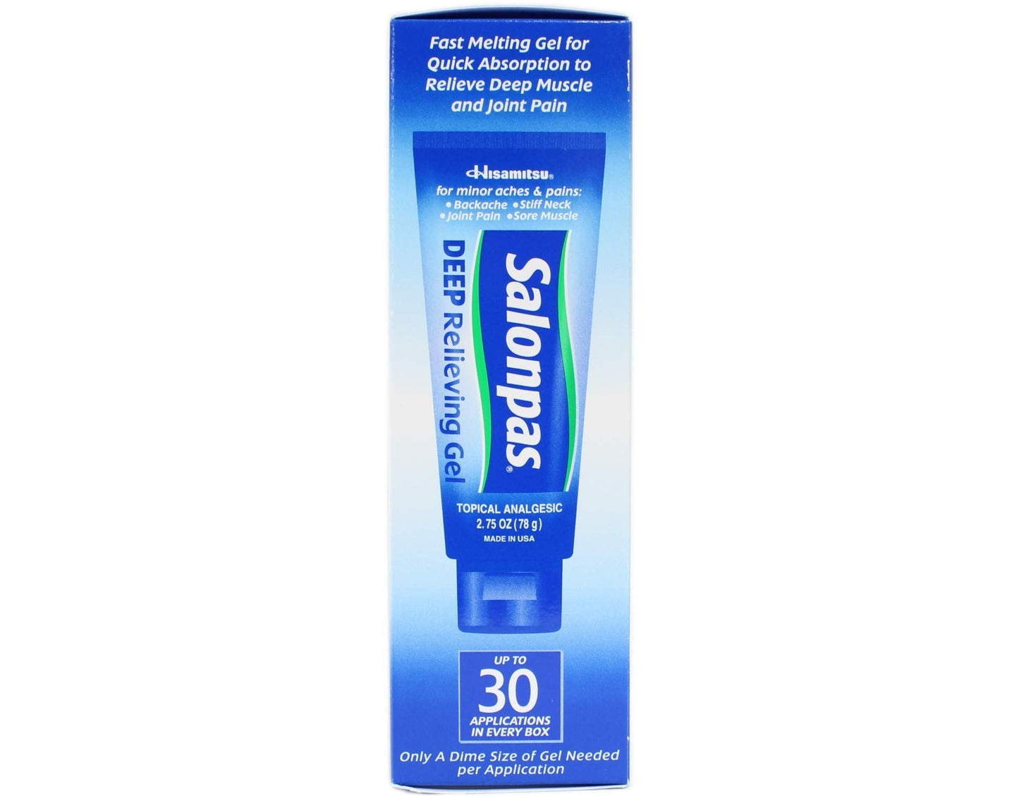 Salonpas Deep Pain Relieving Gel, 2.75 Oz (Pack of 2) SalonpasBuy Supplements Australia
