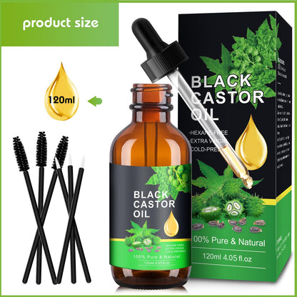 PAVAROP Jamaican Black Castor Oil, Organic Black Castor Oil Cold Pressed in Glass Bottle PAVAROPBuy Supplements Australia