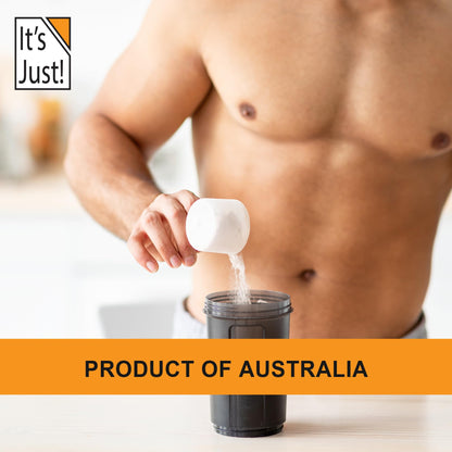 It's Just! - 100% Whey Protein Concentrate, Made in USA, Premium WPC-80, No Added It's Just!Buy Supplements Australia