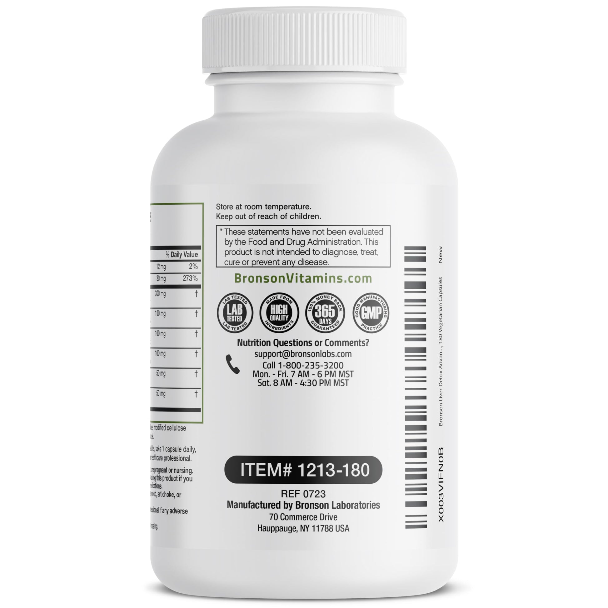 Bronson Liver Detox Advanced Detox & Cleansing Formula Supports Health Liver Function BronsonBuy Supplements Australia