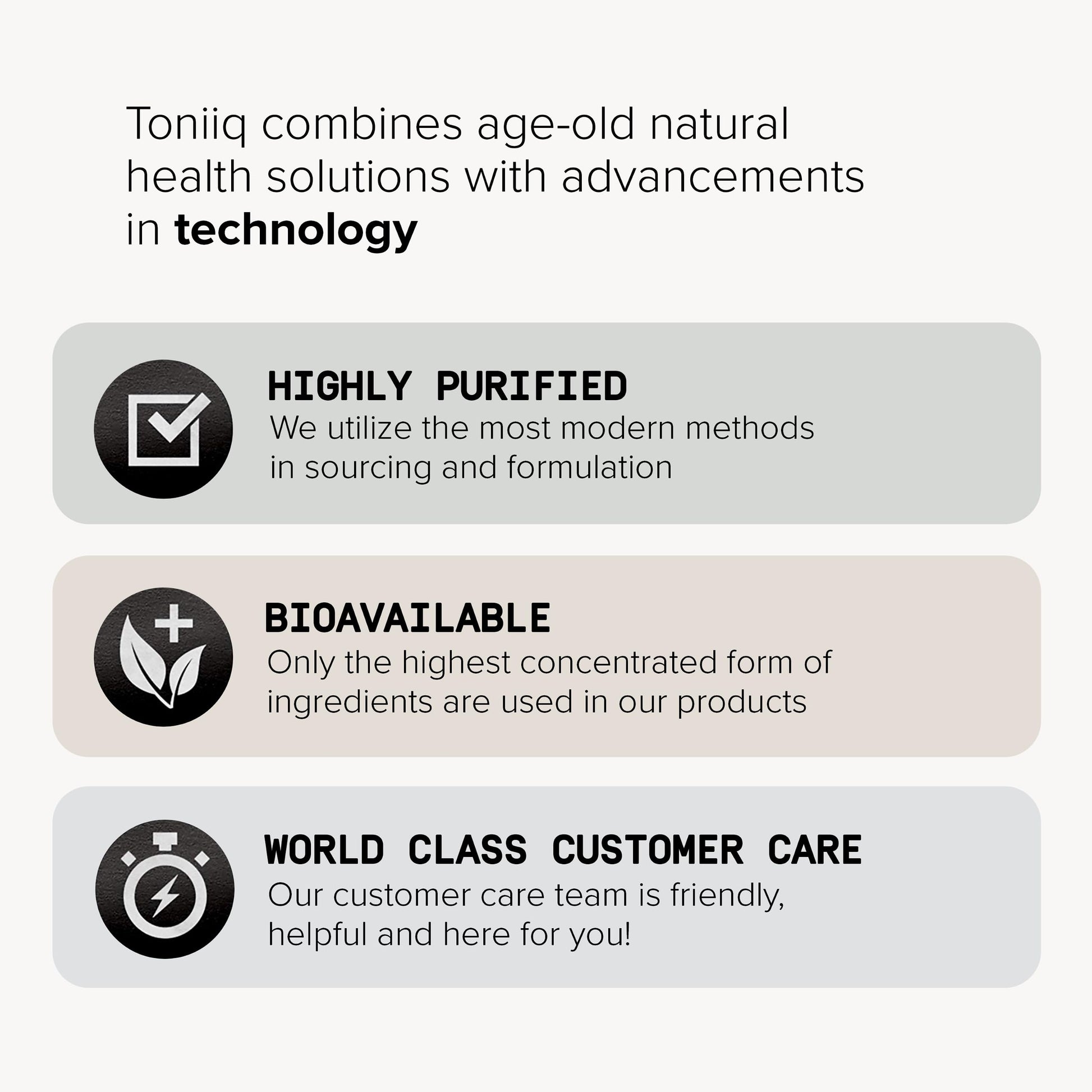 Toniiq 10,000mg 20x Concentrated Extract - Single Origin Wildcrafted Maca Root Capsules ToniiqBuy Supplements Australia