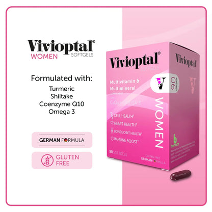 Vivioptal, Women, Multivitamin & Multimineral Supplement, 90 Capsules Vivioptal VitaminsBuy Supplements Australia