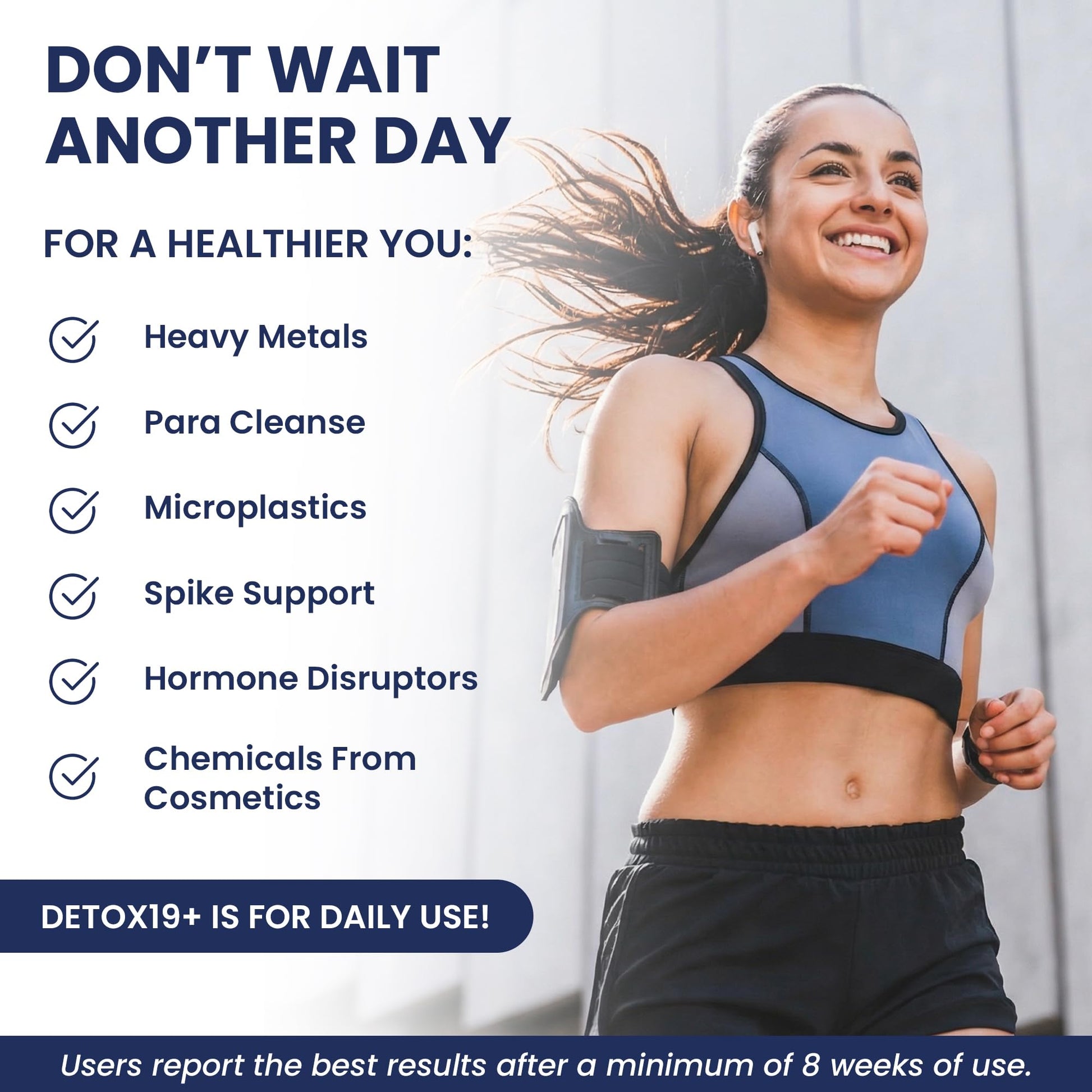 Ultra Human Daily Wellness Support – Heavy Metal Detox Cleanse, with Zeolite, Shilajit, Organic Chlorella & Spirulina, NAC & Alpha Lipoic. Supports Daily Detox, Cognition, Immune System -(Made in USA) Ultra HumanBuy Supplements Australia