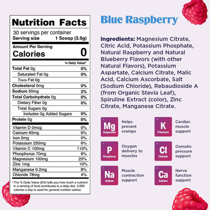 Ultima Replenisher Daily Electrolyte Drink Mix – Blue Raspberry, 30 Servings – Hydration Ultima ReplenisherBuy Supplements Australia