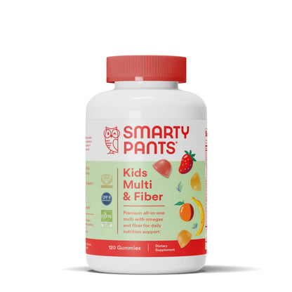 SmartyPants Teen Girl Multivitamin Gummies: Omega 3 Fish Oil (EPA/DHA), Vitamin D3, C, Vitamin B12 & Kids Multivitamin Gummies SmartyPants