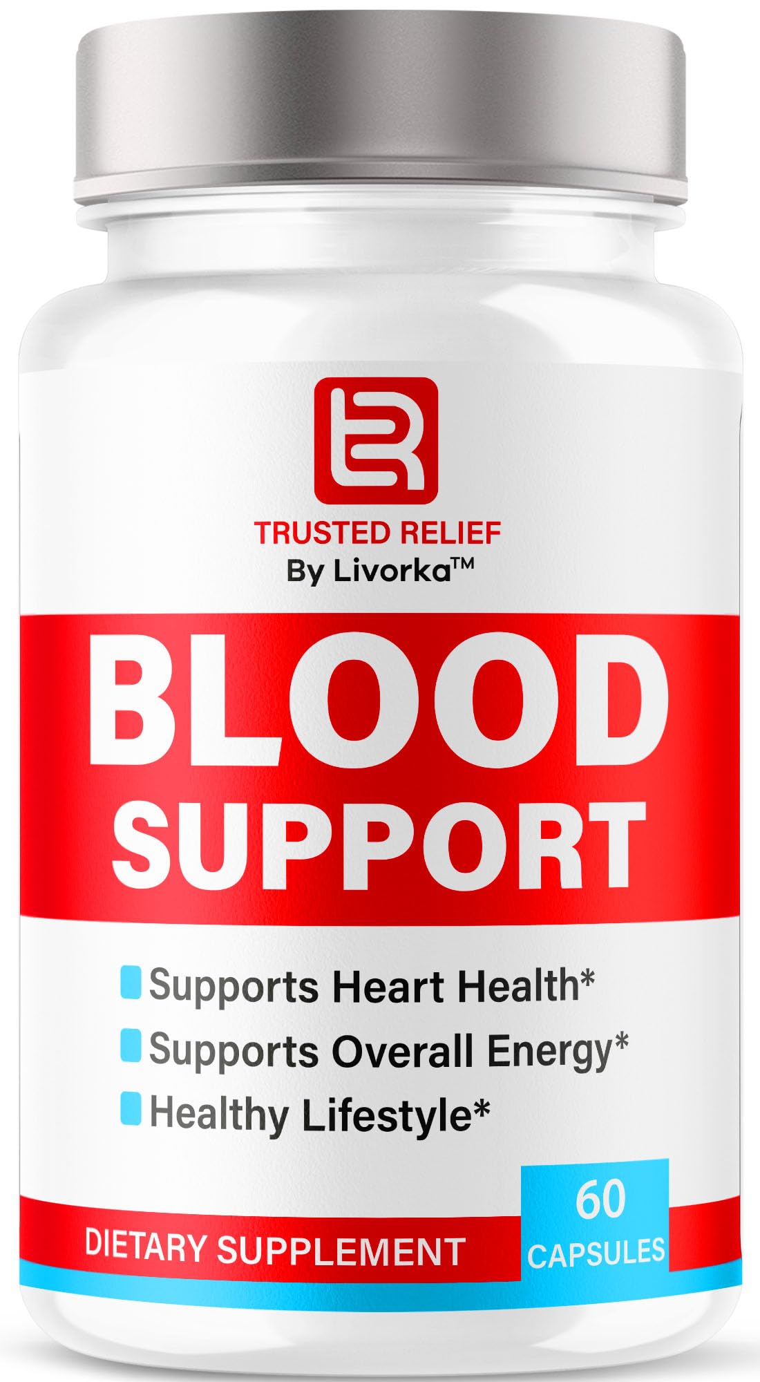 Trusted Relief Blood Support Capsules - Official TrustedRelief Blood Support Vitamin Pills, Natural Trusted Relief Advanced Premium Formula Wellness & Overal Health, 60 Capsules for 1 Month LIVORKABuy Supplements Australia