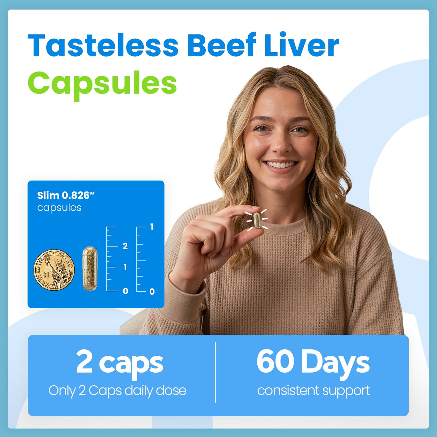 VCCVBB Beef Organ Supplements for Women, Beef Liver, Kidney, Heart, Uterus Tissue, Hormonal Balance, Immune Support,Natural Iron Vitamins Supplements for Energy, Grass Fed Pasture Raised 120 Capsules VCCVBBBuy Supplements Australia