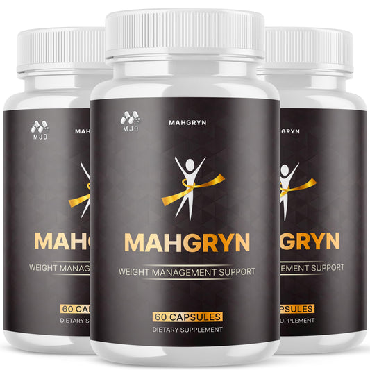 (3 Pack) Mahgryn Capsules, Official Mahgryn Pills with All Natural Ingredients, Advanced Overall Health and Wellness Vitamin Supplement Formula for Maximum Strength Multivitamin Support (180 Capsules) MJOBuy Supplements Australia