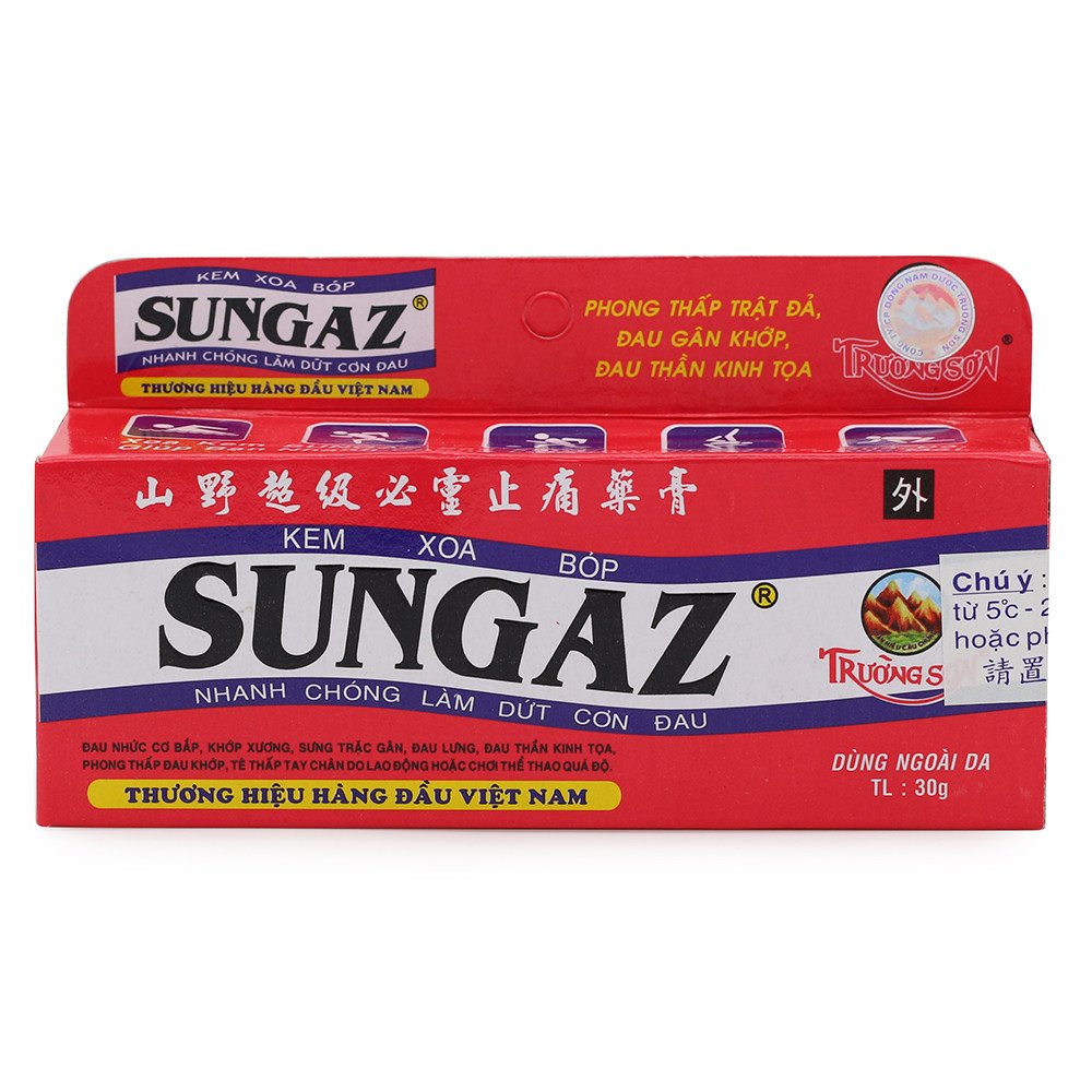 30g Vietnam Sungaz Rapid Pain Relief Yamano Relieve Pain Balm Analgesic Cream Rheumatoid Arthritis Bone Spurs Frozen Shoulde madamtickBuy Supplements Australia